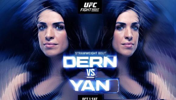 UFC, Mackenzie Dern vs. Yan Xiaonan EN VIVO: cartelera, horarios y dónde ver la pelea online | Foto: UFC