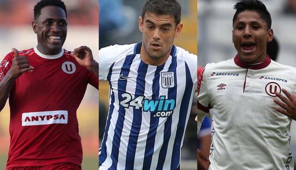 ¿Dónde militan los goleadores de Universitario, Alianza Lima y Sporting Cristal?