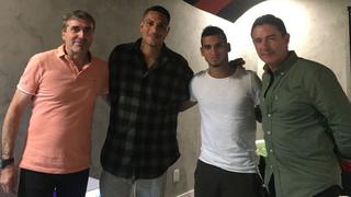 Perú: Paolo Guerrero y Miguel Trauco fueron visitados por Néstor Bonillo y Sergio Santín en Río