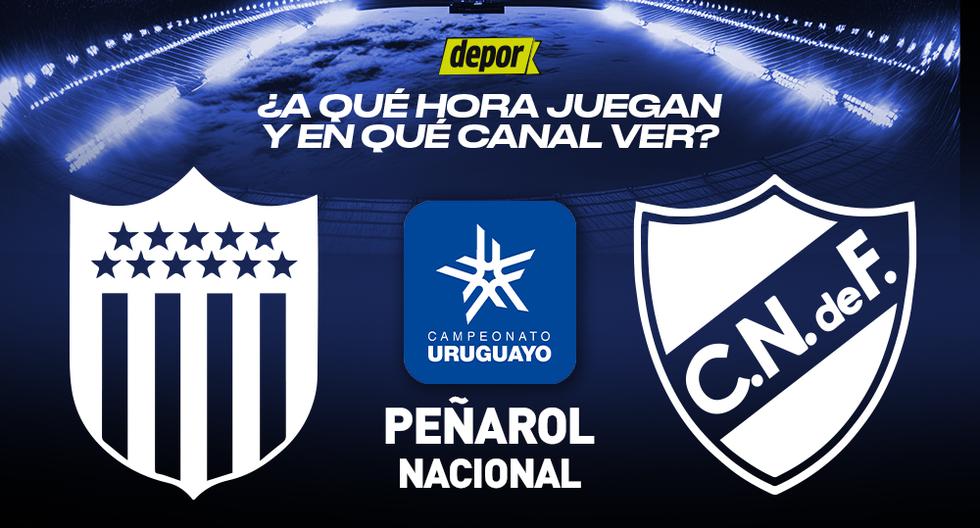 ¿A qué hora juegan Peñarol vs. Nacional y en qué canales ver clásico por Campeonato Uruguayo?
