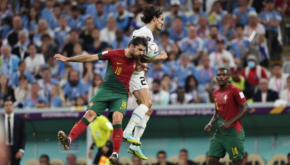 Uruguay vs. Portugal en partido por fecha 2 del Mundial Qatar 2022. (Foto: GEC)