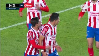 Cabezazo y adentro: Jesús Molina y el 1-0 del Chivas vs. Pachuca por la Liga MX 2021 [VIDEO]