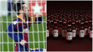 Un premio para los porteros: Budweiser entregará cervezas personalizadas a los arqueros de los 644 goles de Messi