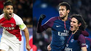 Sudamérica manda en Francia: Cavani, Neymar y Falcao lideran tabla de goleadores