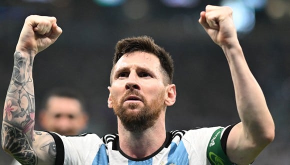 Messi y Enzo Fernández anotaron para Argentina, que vence 2-0 a México en Lusail Stadium. (Foto: AFP)