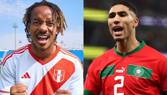 Perú enfrentará a Marruecos en su segundo amistoso internacional de marzo. (Foto: Composición Depor / FPF y Getty Images)