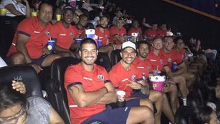 Deportivo Municipal: jugadores acudieron al cine a un día del choque con Independiente del Valle