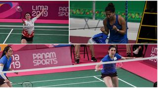 ¡Buena, chicas! Badmintonistas peruanas aseguraron dos medallas en torneo de Jamaica 