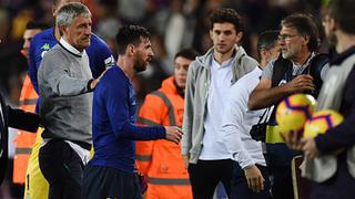 Lo que pensaba Quique Setién de Messi cuando dirigía al Betis: Barcelona tiene nuevo DT