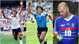 Todas de colección: las 10 camisetas más recordadas en la historia de los Mundiales