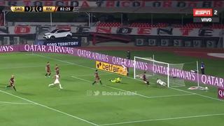¡De no creer! Fabrizio Angileri marcó autogol y puso el 2-2 para Sao Paulo ante River Plate por la Copa Libertadores [VIDEO]