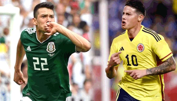 México y Colombia se miden el martes 27 de septiembre por amistoso. (Foto: Agencias compasión)