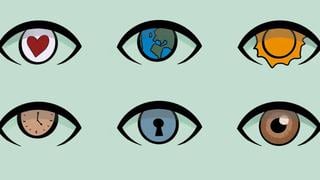 Escoge el ojo que más te gusta y conoce aspectos de tu personalidad que no conocías en este test visual