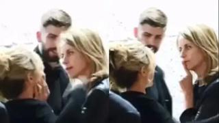 Video Viral: Madre de Gerard Piqué calla agresivamente a Shakira por su vestimenta