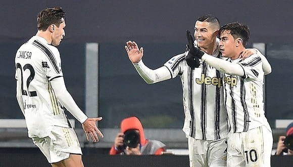 Cristiano Ronaldo anotó un doblete en el Juventus vs. Udinese. (Foto: EFE)