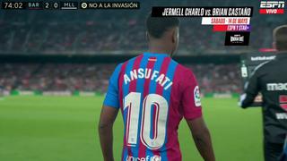 Sonora ovación del Camp Nou: Ansu Fati reapareció en el Barcelona vs Mallorca [VIDEO]