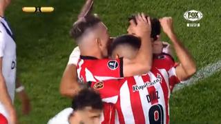 Cabezazo y a cobrar: Emmanuel Mas anotó el 1-0 de Estudiantes vs. Vélez [VIDEO]