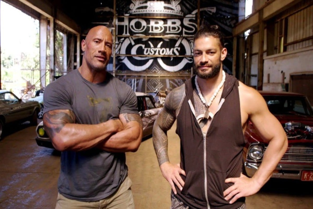 The Rock y Roman Reigns son primos, miembros de la familia Anoa’i. (Foto: WWE)