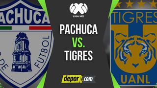 ¿A qué hora juegan Tigres vs. Pachuca la Liguilla MX? Horarios y canales TV para ver partido