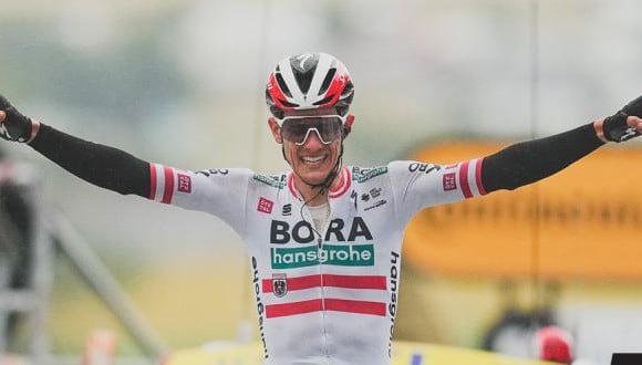 Tour de Francia 2021: Patrick Konrad ganó la Etap 16 entre Pas de la Case y Saint-Gaudens. (Twitter)