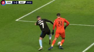 Ederson se salvó del ridículo gracias a John Stones en la FA Cup [VIDEO]