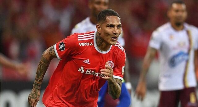 Paolo Guerrero (Internacional). (Foto: SC Internacional)
