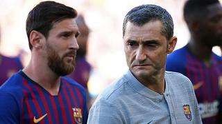 La complicidad: Messi, clave en la continuidad de Valverde como técnico del Barcelona