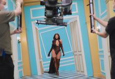Kylie Jenner compartió imágenes del detrás de cámaras de su participación en “WAP” 
