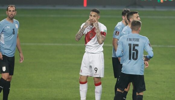 Guerrero volvió a jugar con la 'Sele' en el Perú vs. Uruguay. (Foto: Violeta Ayasta / GEC)