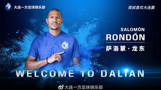 ¡Fichaje millonario! Salomón Rondón dejó Newcastle y fue oficializado como jugador del Dalian Yifang