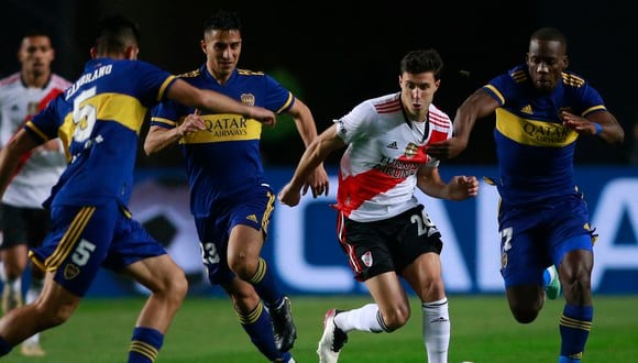 Boca eliminó a River en octavos de final de la Copa Argentina (Foto: AFP).