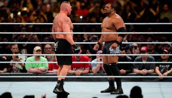 Keith Lee: "Soy uno de los pocos que pueden enfrentarse cara a cara con Brock Lesnar. (WWE)