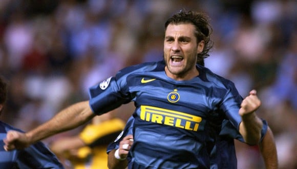 Christian Vieri jugó en los tres grandes de Italia: Inter, Ac Milan y Juventus. (Foto: Getty)