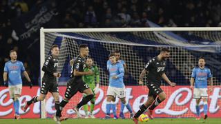 De mal en peor: Napoli cayó 1-0 con Empoli por la jornada 17 de la Serie A italiana