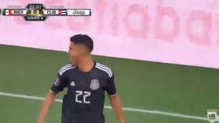¡Tan solo a los dos minutos! Antuna pone el 1-0 para México ante Cuba por Copa de Oro 2019 [VIDEO]
