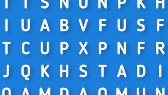 Encuentra la palabra ‘ENTUSIASMO’ en la sopa de letras viral: ¿eres capaz de verla? (Foto: Facebook).