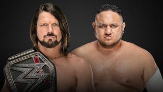 Esto recién empieza: AJ Styles defenderá su cinturón ante Samoa Joe en Hell in a Cell