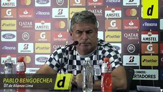 Pablo Bengoechea habló en conferencia de prensa y respondió sobre Jean Deza y Beto da Silva
