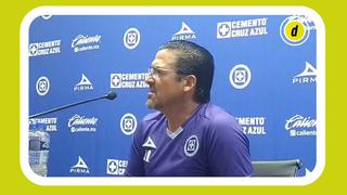 ¿Se mueve su pizarra? Joaquín Moreno, DT interino de Cruz Azul, dio detalles sobre la llegada de un ‘9’