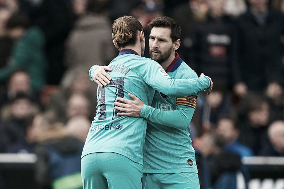 Griezmann llegó al Barcelona en 2019 desde el Atlético de Madrid. (Getty)