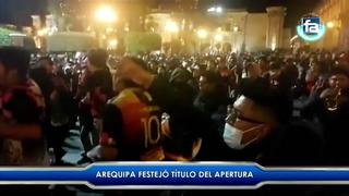 Arequipa: Así celebraron los hinchas de Melgar el título del Torteo Apertura