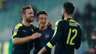 Arsenal le voltéo (3-2) el partido al Ludogorets por la Champions League