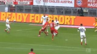 Rugió el 'Leon’: golazo de Goretzka para el 1-0 del Bayern contra el Eintracht Frankfurt por la Bundesliga 2020 [VIDEO]