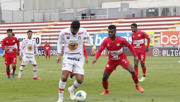 Ayacucho FC y Sport Huancayo empataron 1-1 en el Miguel Grau del Callao. (Foto: Liga 1)
