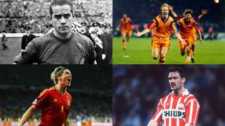 Jugadores que ganaron la Eurocopa y Champions League en el mismo año