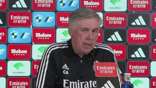 Carlo Ancelotti: “Vinícius no viaja porque no puede jugar”