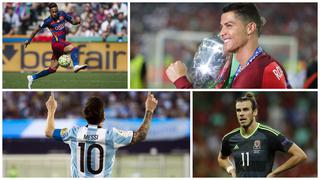 Cristiano, Messi y los 10 futbolistas mejor pagados, según revista Forbes