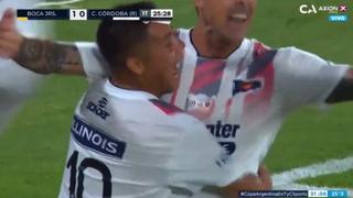 Lo empataron rápido: Guido Di Vanni pone el 1-1 en el Boca vs. Central Córdoba [VIDEO]