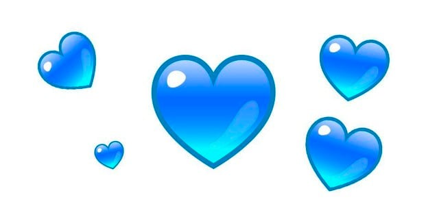 ¿Sabías el significado real del corazón azul de WhatsApp? Emojipedia te dice en qué situaciones enviarlo. (Foto: WhatsApp)