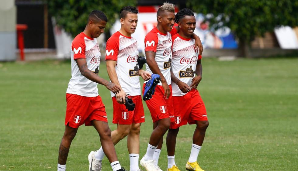 Pedro Aquino se unió a los entrenamientos de la Selección Peruana. (Francisco Neyra)